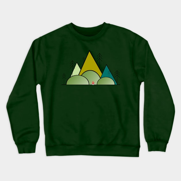 camping time Crewneck Sweatshirt by EmreDesign